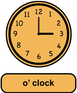 O'clock Practice